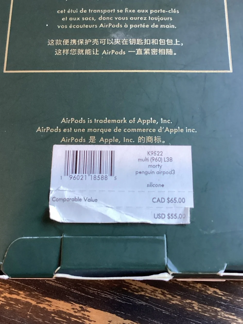kate spade Penguin AirPods 3rd Gen Case